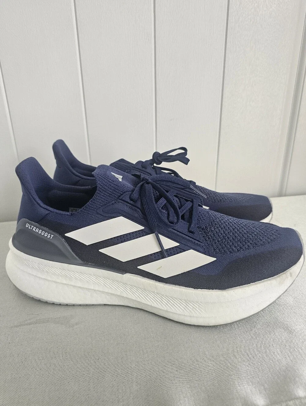 ADIDAS UltraBoost 5X Mens Blue Running Shoes, Sneakers